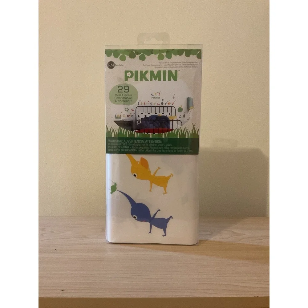 29 Pikmin Wall Stickers Brand New Nintendo
